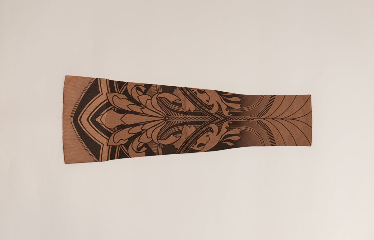 Oops Rack: Gatsby Mocha Gradient Compression Arm Sleeve - LympheDIVAs