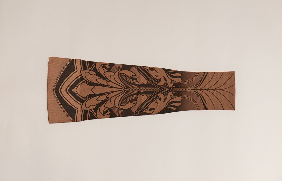 Oops Rack: Gatsby Mocha Gradient Compression Arm Sleeve - LympheDIVAs