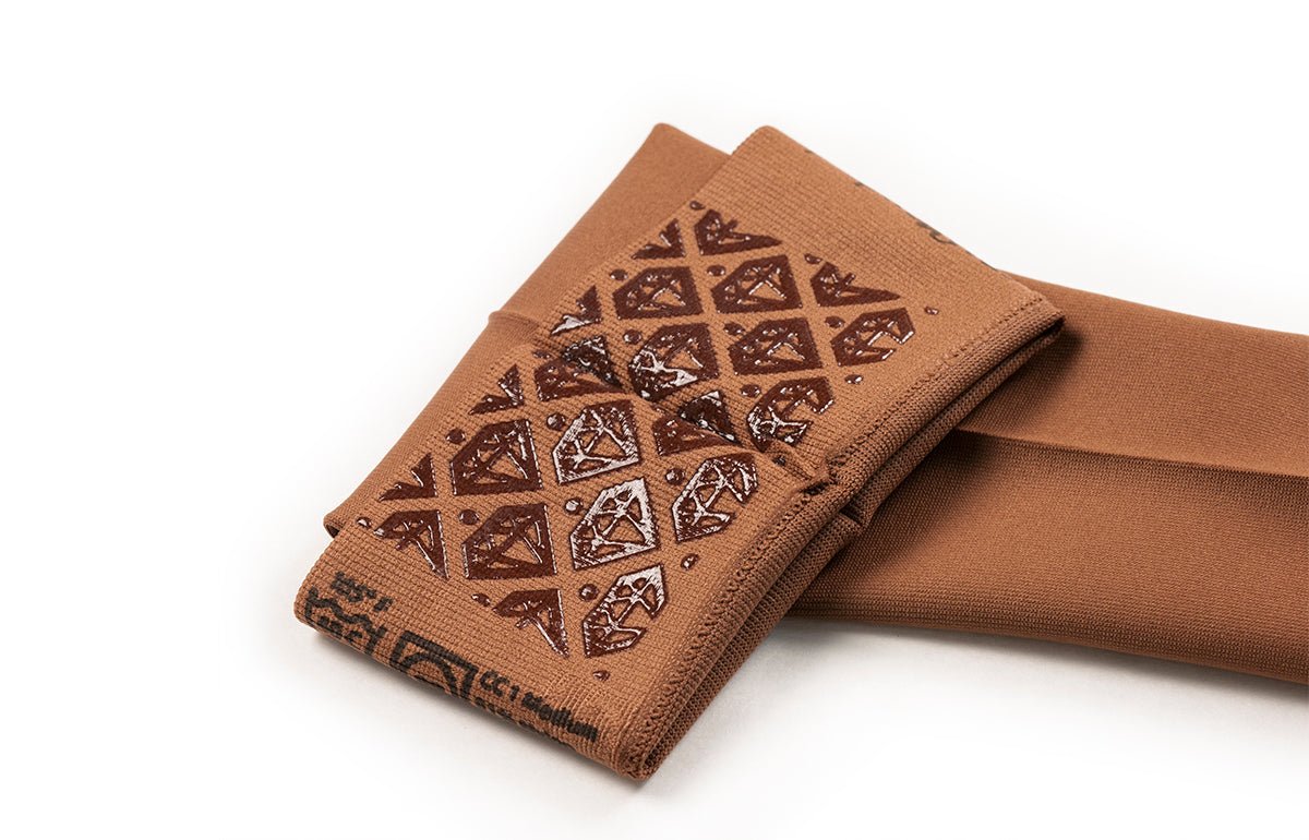 Oops Rack: Mocha Gradient Compression Arm Sleeve - LympheDIVAs