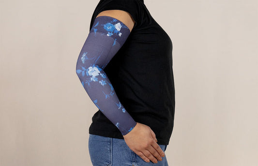 Oops Rack: Moonlight Gradient Compression Arm Sleeve - LympheDIVAs