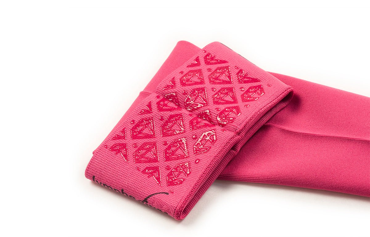 Oops Rack: Pink Gradient Compression Arm Sleeve - LympheDIVAs