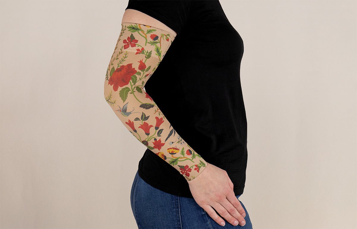 Oops Rack: Serena Gradient Compression Arm Sleeve - LympheDIVAs