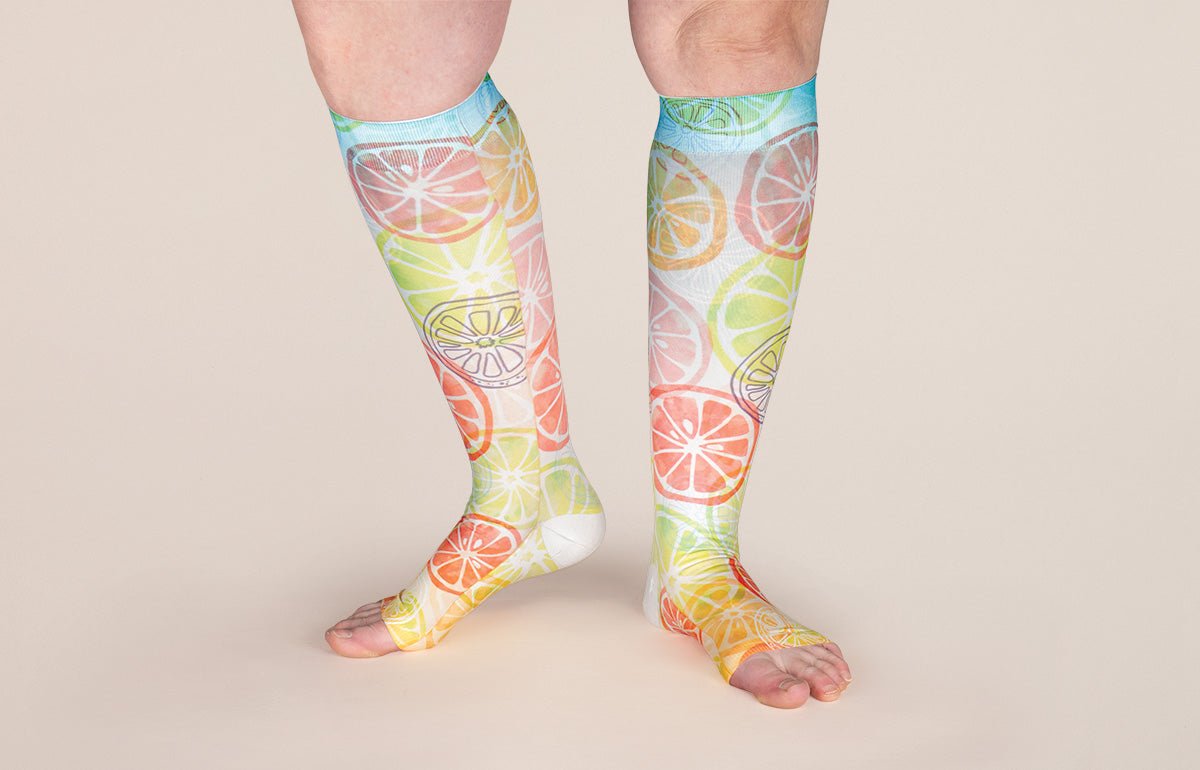 Paloma Gradient Compression Socks - LympheDIVAs