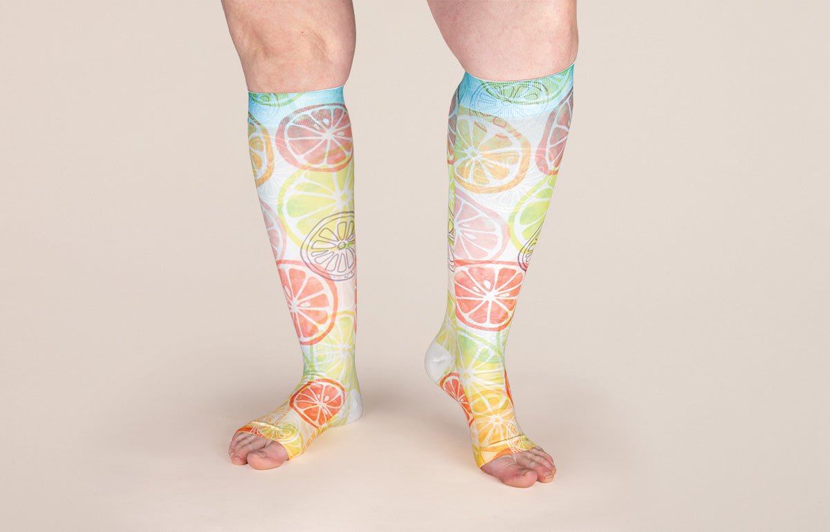 Paloma Gradient Compression Socks - LympheDIVAs