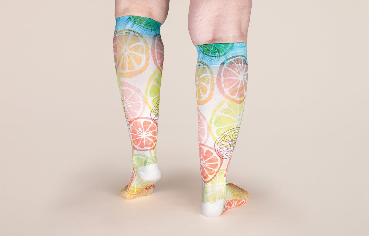 Paloma LONG Gradient Compression Socks - LympheDIVAs