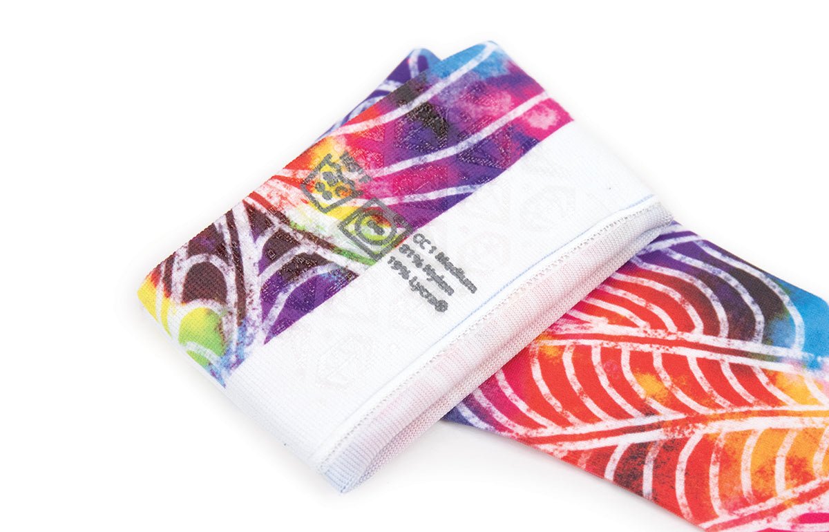 Psychedelic Gradient Compression Arm Sleeve - LympheDIVAs