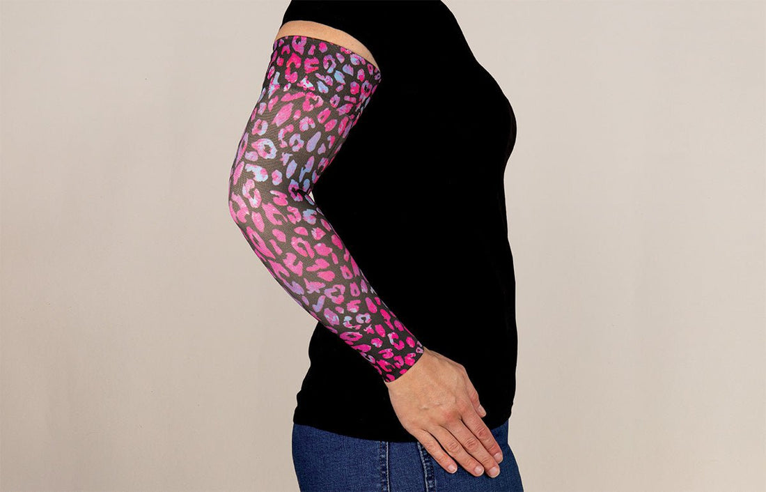Gradient Compression Arm Sleeve Each Rad Graduated Compression Arm Sleeve – LympheDIVAs
