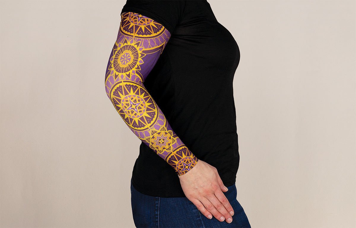 Radiant Gradient Compression Arm Sleeve - LympheDIVAs