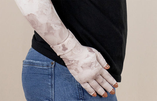 Romantic Rose Gradient Compression Glove - LympheDIVAs
