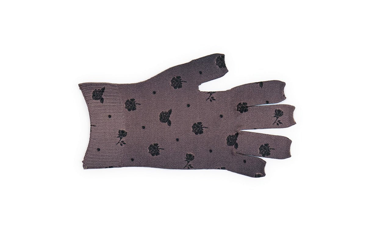 Rose Noir Beige Gradient Compression Glove - LympheDIVAs