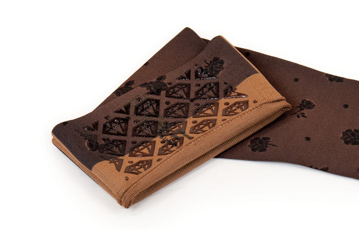 Rose Noir Mocha Gradient Compression Arm Sleeve - LympheDIVAs
