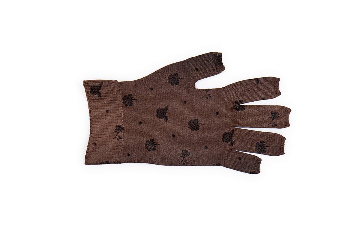 Rose Noir Mocha Gradient Compression Glove - LympheDIVAs