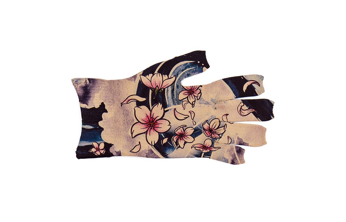 Sakura Beige Gradient Compression Glove - LympheDIVAs