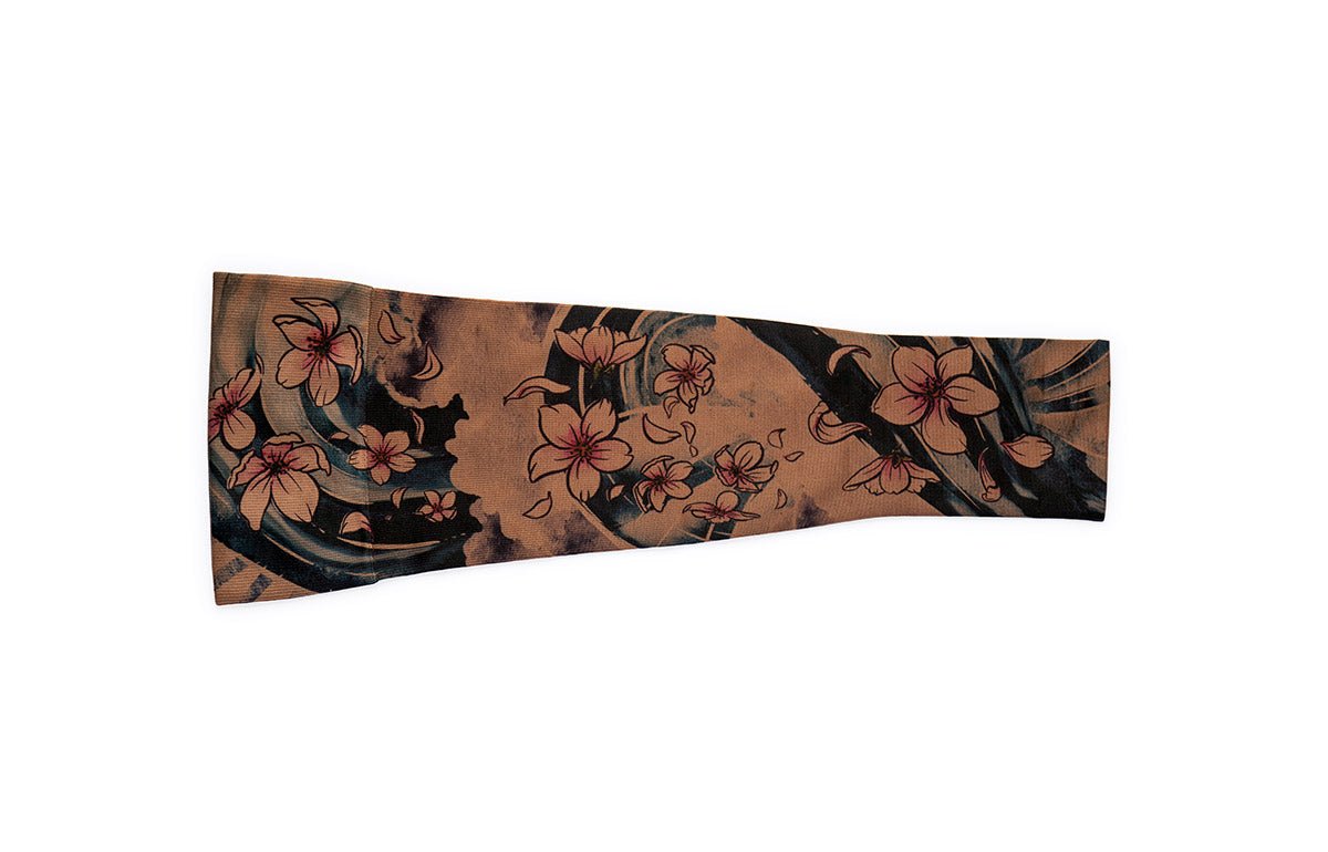 Sakura Mocha Gradient Compression Arm Sleeve - LympheDIVAs