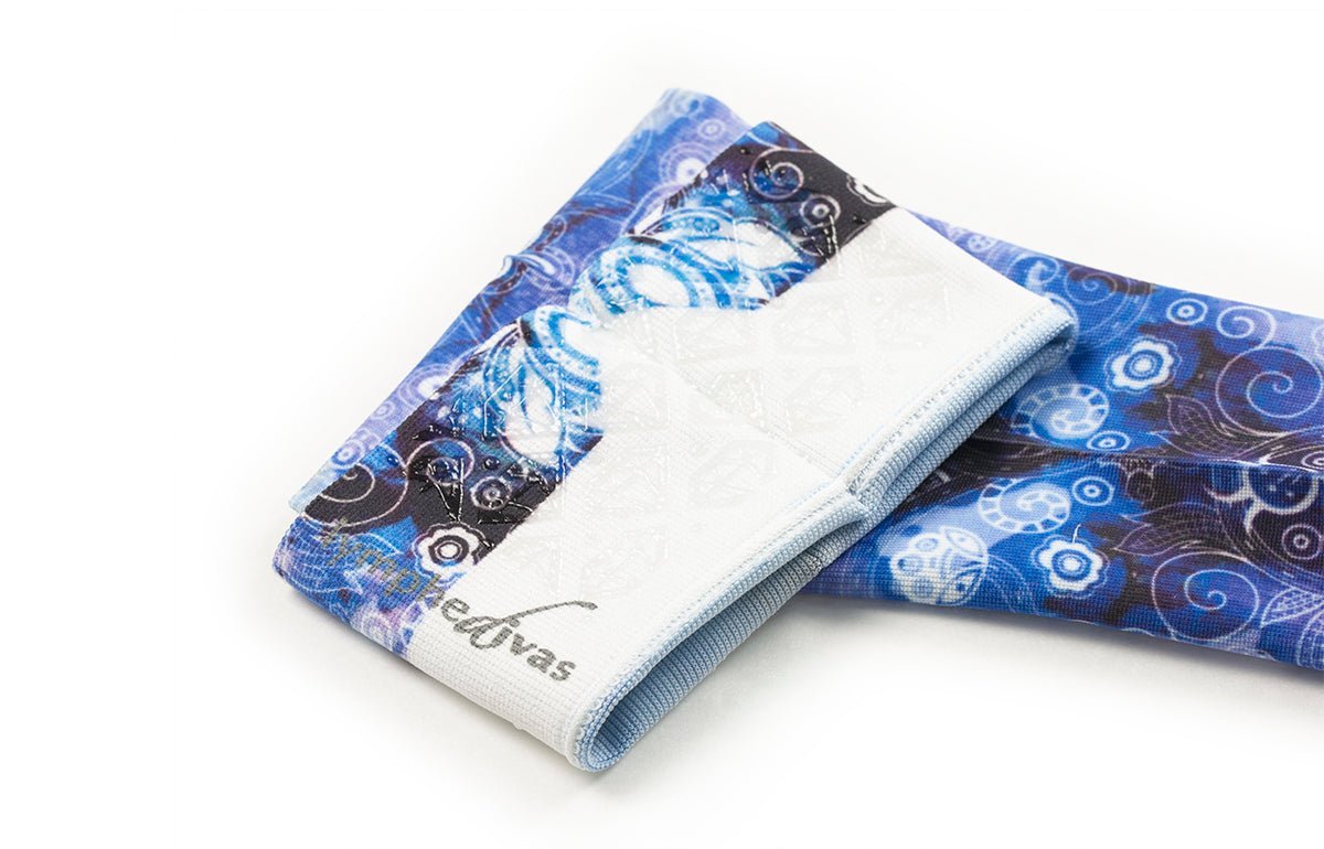 Sapphire Gradient Compression Arm Sleeve - LympheDIVAs