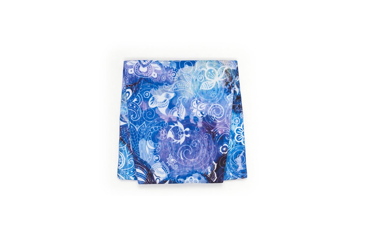Sapphire Gradient Compression Arm Sleeve - LympheDIVAs