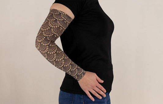 Speakeasy Gradient Compression Arm Sleeve - LympheDIVAs