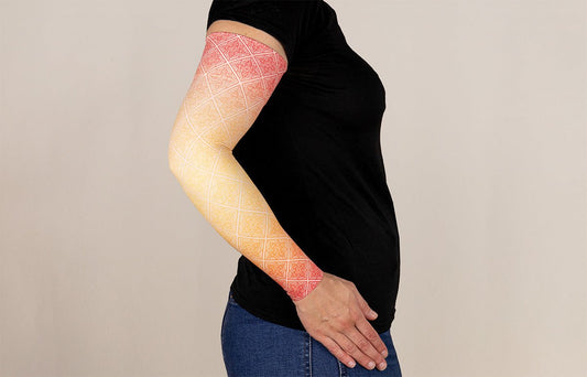 Sunrise Gradient Compression Arm Sleeve - LympheDIVAs