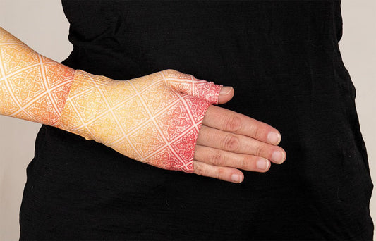 Sunrise Gradient Compression Gauntlet - LympheDIVAs