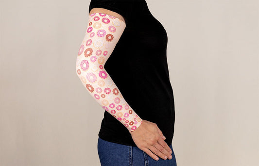 Sweet Tooth Gradient Compression Arm Sleeve - LympheDIVAs