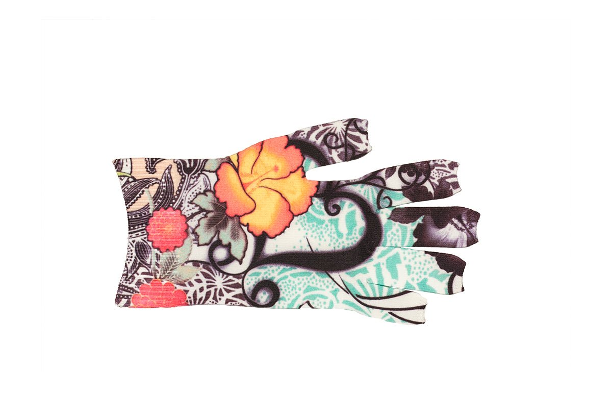 Tattoo Blossom Gradient Compression Glove - LympheDIVAs