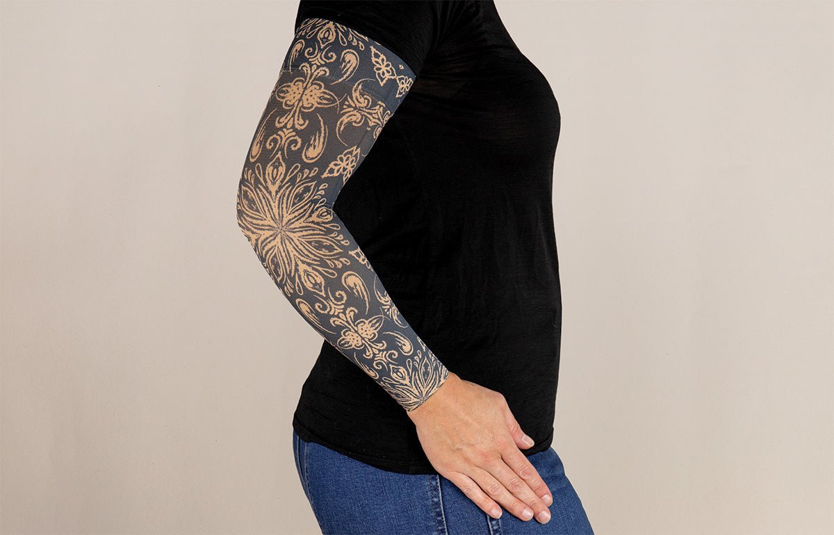 Twilight Gradient Compression Arm Sleeve - LympheDIVAs