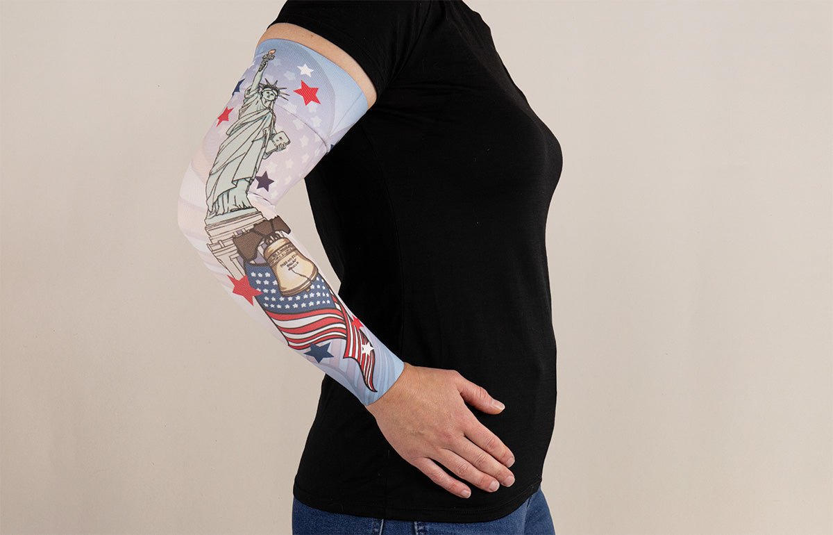 USA Gradient Compression Arm Sleeve - LympheDIVAs