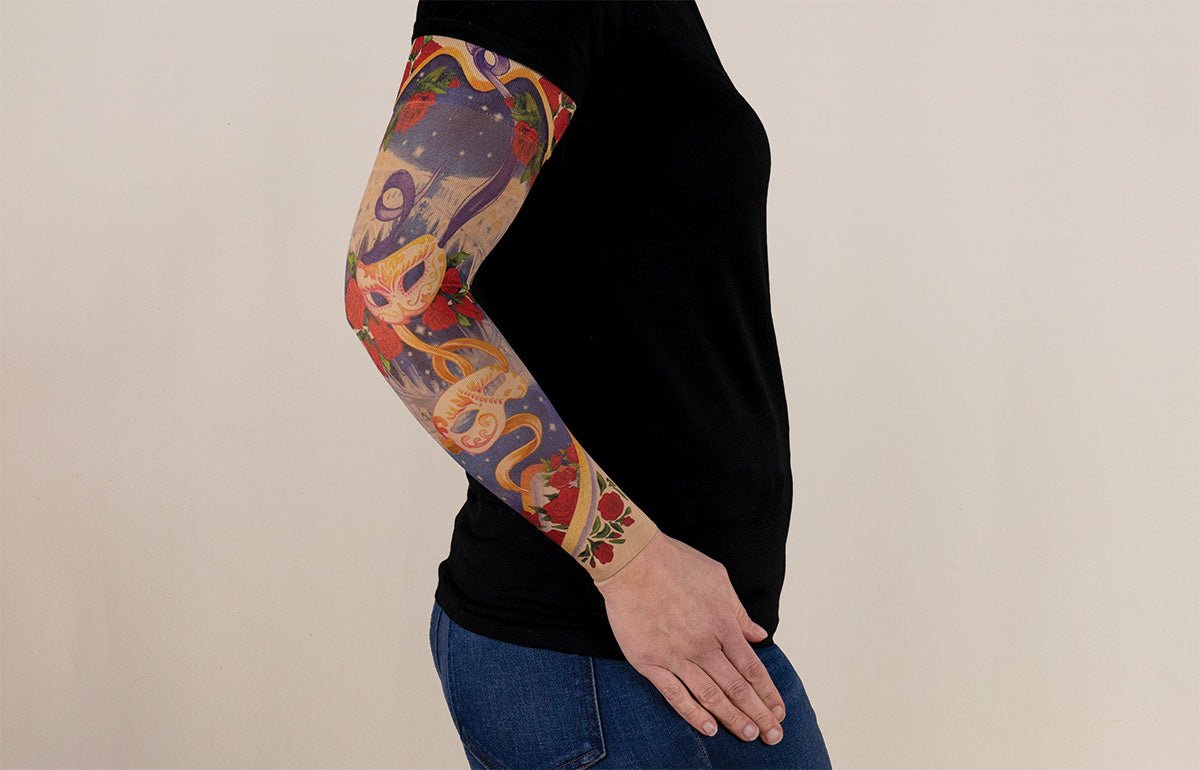 Venice Gradient Compression Arm Sleeve - LympheDIVAs