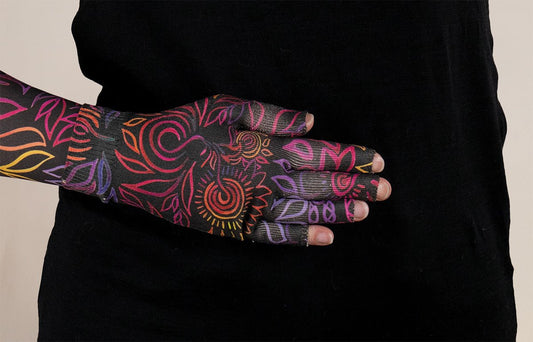 Vibrance Gradient Compression Glove - LympheDIVAs